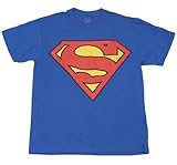 Changes Superman Shield T-Shirt Blue