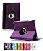 ShopNY Case - Apple iPad Air Case - 360 Degree Rotating Stand Case Cover with Auto Sleep/Wake Feature for iPad Air/iPad 5 (5th Generation) (Purple)
