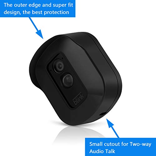 Blink XT2 Camera Wall Mount Bracket, Caremoo 3 Pack Weatherproof Protective Housing/Mount and Blink Sync Module Outlet Mount for Blink XT2/ Blink XT Outdoor/Indoor Smart Security Camera (Black) - Thumbnail 2