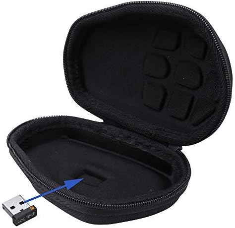 Aenllosi for Logitech MX Master 4/3/3S/2S Wireless Mouse Hard Protective Storage Carrying Case, Black (Case Only) - Image 3