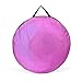 Truedays 3 in 1 Portable Pop up Playhouse Kids Play Tent with Tunnel Ball Pit Indoor and Outdoor Toy, Purple