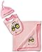 John Deere Baby-Girls Newborn Tractor Layette Set, Light Pink/Medium Pink, One Size