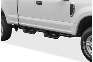 APS Stainless Steel Pocket Steps Running Boards Side Bars Compatible with Ford F250 F350 Super Duty 1999-2016 Extended Cab