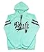 Womens Chic Drawstring Long Sleeve Hooded Sweatshirt Green Small / US0-2
