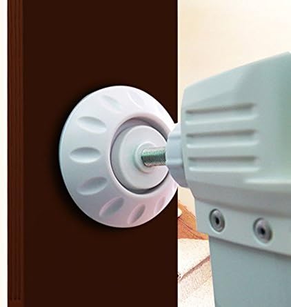 FitFabHome 2 Pack Wall Protectors for Pressure Gates & Shower Rods | Wall Guards for Pressure-Mounted Safety Gates and Shower Rods with Tension Mounts