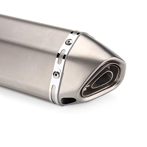 Soosee Motorcycle Slip on Exhaust system With Muffler Fit For Kawasaki ninja 250 ninja 300 2008-2017