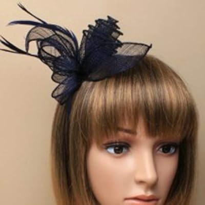 Differentes Formes 3d Bleu Marine Bandeau Aliceband Chapeau Bibi Mariage Mesdames Jour Race Royal Ascot Amazon Fr Beaute Et Parfum