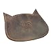 Hide & Drink, Cat Shape Wallet Handmade from Full Grain Leather - Bourbon Brown