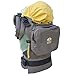 TwinGo Carrier Original Model (Grey, Green & Yellow) - Fully Adjustable Twin Baby Carrier and Separates into 2 Single Carriers for Men, Woman, Twins and Babies 10-45 lbs, Size XS-XXL