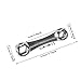 Dog Bone Mini Pocket Size Hexagon Wrench Craftsman Metric Wrench Multi-tool 10-in-1 Repair Bicycle Wrench Riding Tool, Portable Handy Bone Tool, Perfect Bike Accessories for Riding Cycling Daily Using