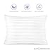 Sleep Restoration 1800 Series Gusset Gel Pillow - Plush Cooling Gel Fiber - Hypoallergenic (Queen)