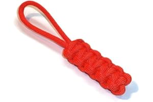 RedVex Zipper Pulls - Knife Lanyards - Equipment Lanyards - Paracord Cobra Style - Choose Your Color & Size (Qty 10)