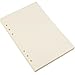 Hestya A5 6-Ring Binder Planner Refill Paper for Journals Notebooks Diaries Inserts, 8.35 by 5.59 Inches (200)