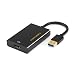 USB to HDMI Adapter (Display Link Chipset), CableCreation USB 3.0 External Video Card Compatible with Windows, Mac, mac OS, Support 2K &1080P, Black