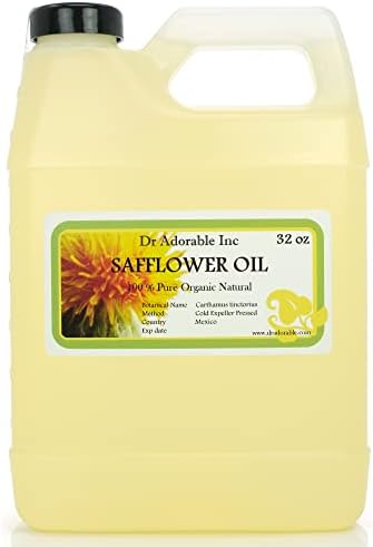 thumbnail image 2 of Soapeauty High Oleic Safflower Oil - Cold Pressed, 100% Pure & Organic (4 Oz To 7 Lbs) 2 of 3