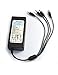Xenocam 100V - 240V To DC 12V 5A Switching Power Supply Adapter 1 to 4 Power Splitter for Security Cameras And LED strip Light