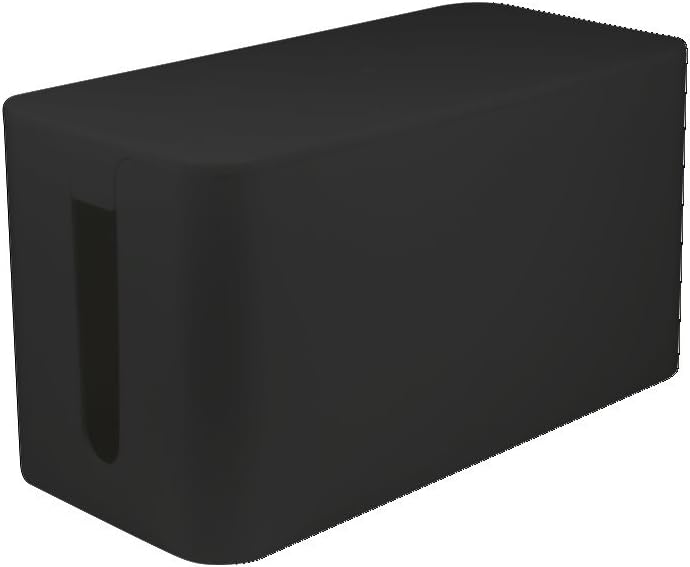 LogiLink KAB0060 LogiLink Cable Box. 23.5 cm Length, Black, Black, klein