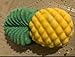 Ialwiyo 2 Pieces Metal Bath Bomb Molds (14.5cm x 9cm x 3cm) (Pineapple Shape)