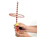HYSTYLE Dragonfly Toy Plastic Twisty Flying Saucers Spinning Shooter Flying Disc Toys for Children - Package of 20 Assorted Colors