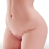20LB Pussy Ass Male Masturbator with Lifelike Bikini Bridge, Graspable Thigh Male Sex Toy with Dual Tunnels for Men Masturbat
