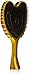 Tangle Angel Hair Brush – Detangles Wet and Dry Hair – Ergonomic Shape With Heat Resistant Antibacterial Bristles – For All Hair Types – Gold Hair