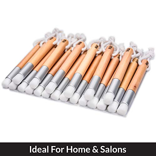 20 Lash Cleansing Brushes For Eyelash Extensions - Lash Shampoo Cleaning Brush To Wash Dirt, And Makeup - Professional Eyelash Aftercare Accessories And Supplies To Keep Eyelids and Eyelashes Cleaner