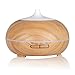 Aroma Essential Oil Diffuser,Mizoo 300ML Air Cool Mist Humidifier with Timer Settings, 7 LED Color Changing ,Auto Shut-off and Adjustable Mist Mode