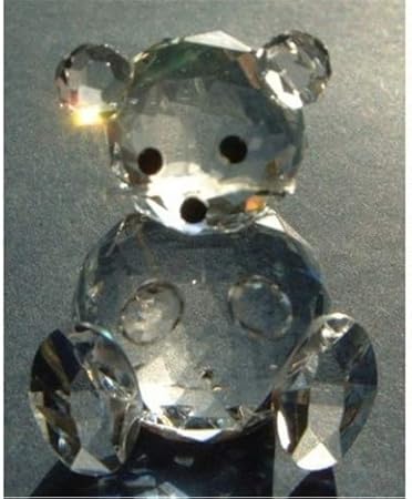 glass teddy bear
