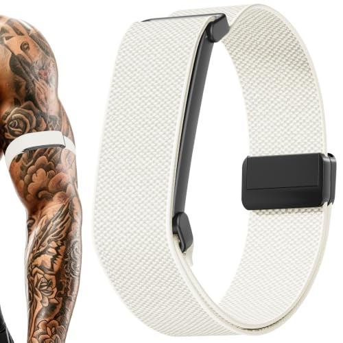 Magnetic Bicep Band for Google Fitbit Air,Nylon Arm Strap (Starlight) at Amazon