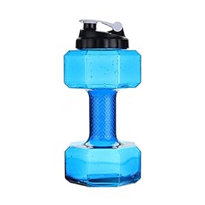 2.6 L Dumbbells for Men & Women Large Water Bottle Free Sports Running Fitness Kettle Gym Healthy Active Fitness Exercise Dumbbells