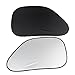 uxcell 2pcs Black Polyester Car Auto Side Window Sunshade