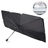 Bestine Voorruit Zonnescherm, Opvouwbare Auto Voorruit Zonnescherm UV Stralen en Warmte Zonneklep Protector Voorruit…