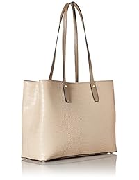 calvin klein Maggie exótico Saffiano Applique piel East   West bolsa