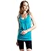 Semath Women's Super Soft Camisole Casual Boyfriend Crush Tank Top, 4 Pack/Gray/Blue/Black/Royal Blue, Large