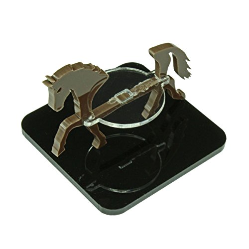 Horse, Character Mount Marker, Brown, 2x2 inch Base (1)