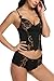 Avidlove Sexy Cami Lingerie Halter Stretch Babydoll Mini Sleepwear Lace Dress Black Medium