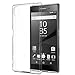 Sony Xperia Z5 Case, MoKo Shock Absorbing TPU Bumper Slim Clear Protective Case with Anti-Scratch Hard Back Cover for Sony Xperia Z5 5.2 Inch (2015) - Crystal Clear