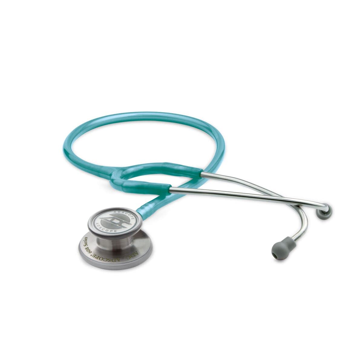 ADC Adscope 608 - Convertible Clinician Stethoscope - Metallic Caribbean