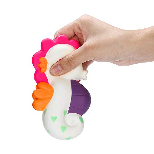 Squishies Seahorse Scented Slow Rising Squeeze Toys Stress Reliever Toys - Thumbnail 3