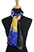 Luxurious 100% Charmeuse Silk Long Scarf Shawl with Hand Rolled Edge (Van Gogh's 