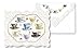 Carol Wilson Teacups 10 ct Embossed Note Card Set For Arts Sake