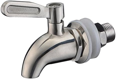 GICASA Beverage Dispenser Replacement Spigot, Stainless Steel Polished Finished, Dispenser Replacement Faucet