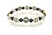 Men or Womens Saint Benedict Exorcism Medal Bracelet. St Benedict Stretch Bracelet Grey & Metal Beads. Lay Catholics Are Not Permitted to Perform Exorcisms but They Can Use the Saint Benedict Medal, Holy Water, the Crucifix, and Other Sacramentals to Ward Off Evil. Catholic Saint Benedict Patron Saint of Kidney Disease, Poison Sufferers, Students, Poisoning, School Children, Homeless, Monks.