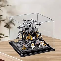 HAIWENFEIQI Acrylic Display Case for Lego Lunar