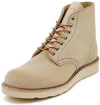 Amazon レッドウィング Redwing Classic Work Round Toe クラシックワーク ラウンド トゥー 8167 ベージュスエード ブーツ