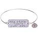 UNKE Valentine's Day Gift Couples Inspirational Letter Cuff Bangle Jewelry my story isn't over yet Bracelet Bangle for Womens