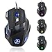 Zelotes 5500 DPI 7 Button LED Optical USB Wired Gaming Mouse Mice for Pro Gamer primary