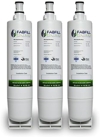 3-pack Water Filter Replacement Cartridge for Kenmore, Kitchenaid, Swift Green, Water Sentinel, Aqua Fresh, Thermador, PUR, Brita, OnePurify