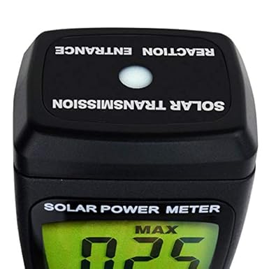 Amazon.com: Medidor de energía solar digital manual ...
