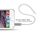 Replacement Audio Cable With Talk/Mic Remote For Beats by Dr. Dre, Studio, Studio 2, Solo, Solo 2, Mixr, Pro - Compatible With iPhone 4/4S/5/5S/6/6S/6SPlus (White)